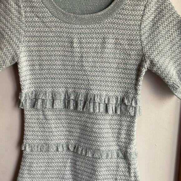 Love Shack Fancy Aveline Dress Seaglass - Picture 8 of 16